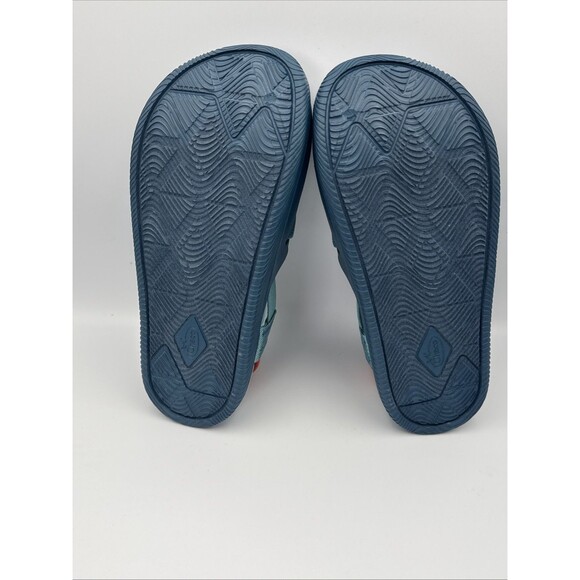 NEW Chaco Chillos Women’s Sz 6 Clog Sandal OCEAN BLUE Adjustable Strap Slip Ons - Picture 11 of 13